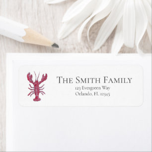 Lobster Ocean Painting Art Address