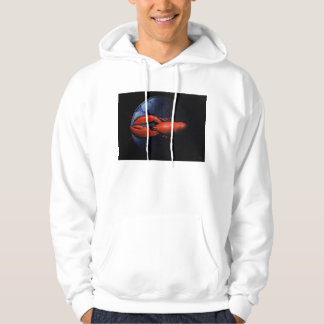 Lobster on Tiffany Plate Hoodie