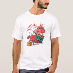 Lobster on Vacation T-Shirt