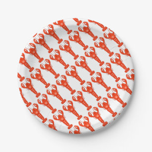 Lobster Paper Plates