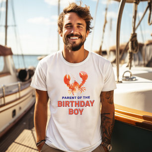 Lobster Parent of the Birthday Boy T-Shirt