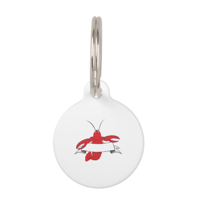 Lobster Pet Tag (Front)