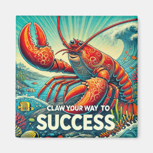 Lobster Poster Magnet