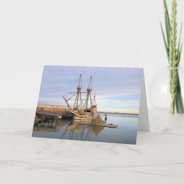 Lobster pot tree by Mayflower 2 Card (Front)