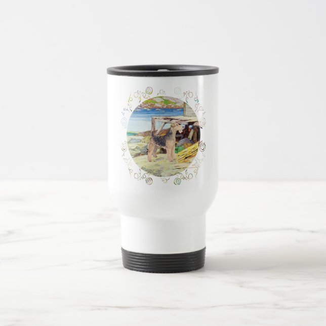 Lobster Pots Travel Mug (Center)