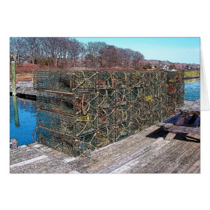 Lobster Pots, York Harbour, Maine