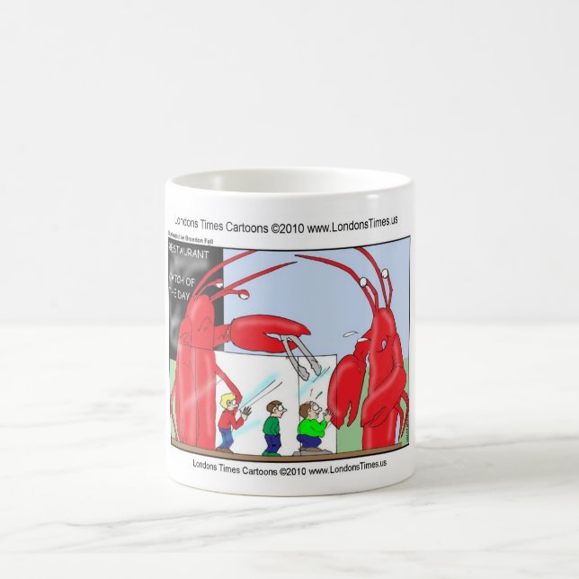 Lobster Restaurant Funny Tees Mugs & Gifts (Center)
