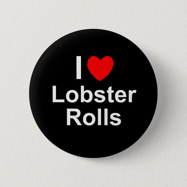 Lobster Rolls 6 Cm Round Badge (Front)
