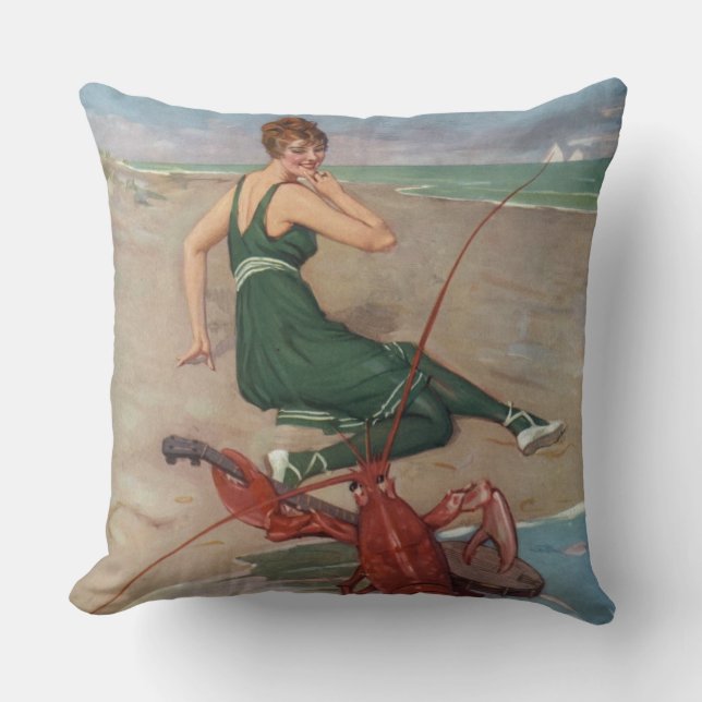 Lobster Serenade Cushion (Front)