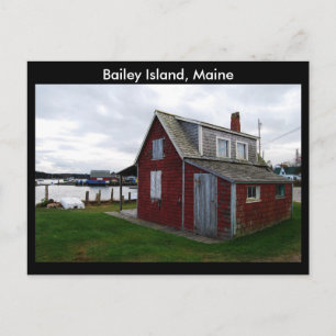 Lobster Shack, Bailey Island, Maine Postcard