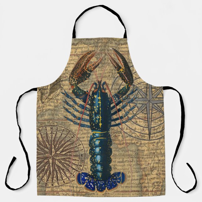 Lobster Shellfish Seafood Maine Classic Ocean Apron (Front)