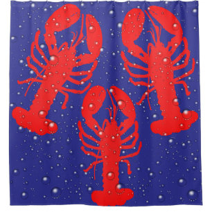 Lobster Shower Curtain