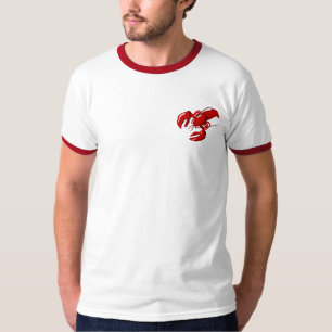Lobster Sign Design Template Mens T-shirt
