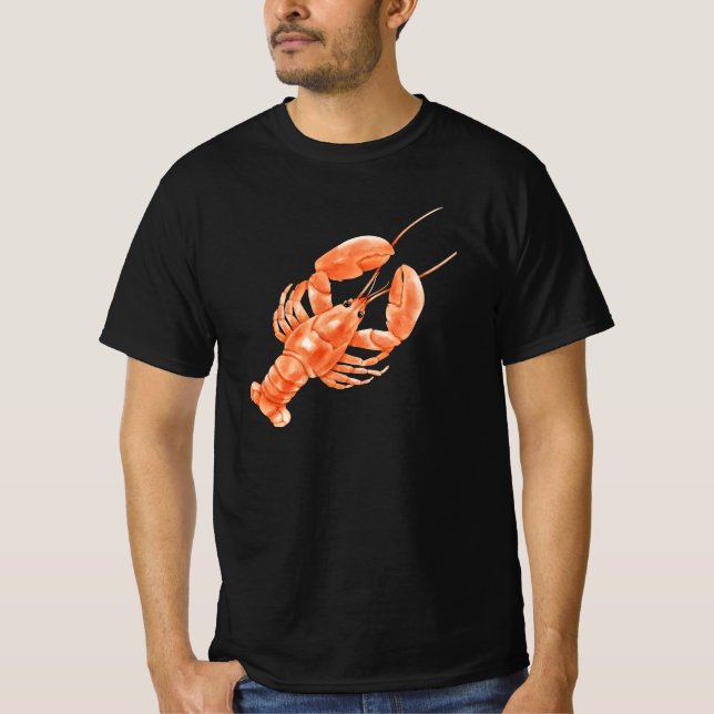 Lobster symbol of strong bonding, cancerian, water T-Shirt (Front)