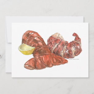 Lobster Tail Invitation