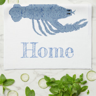  Lobster Topiary Ginger Jars Pickleball Decor   Tea Towel