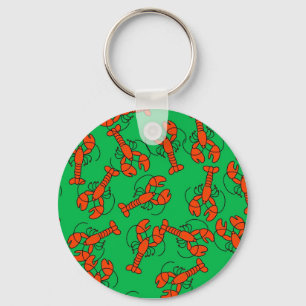 Lobster Wallpaper Key Ring