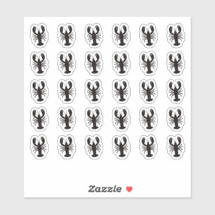 Lobster Wedding Place Card Food Meal Menu Choice