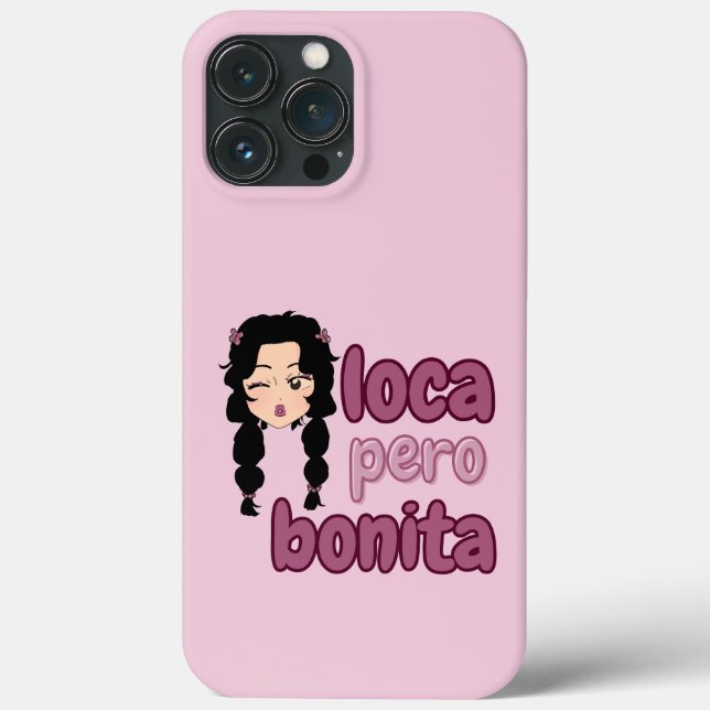 Loca Pero Bonita  Case-Mate iPhone Case (Back)