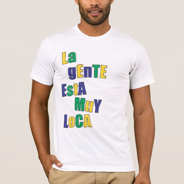 Loca Tee Yellow|Green|Blue (Front)
