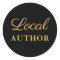 Local Author Writer Gold Black Book Promo