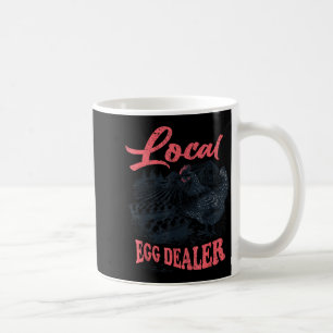 Local Egg Er Retro Chicken Funny Farmer Easter Adu Coffee Mug