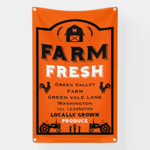 Local Farm Produce Marketing Banner