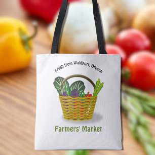 Local Farmers Market Tote Bag