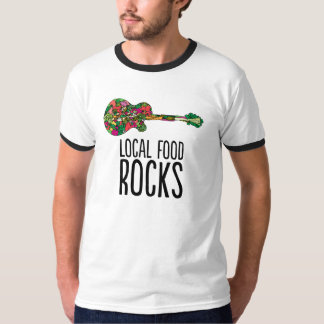 Local Food Rocks Guys T-Shirt