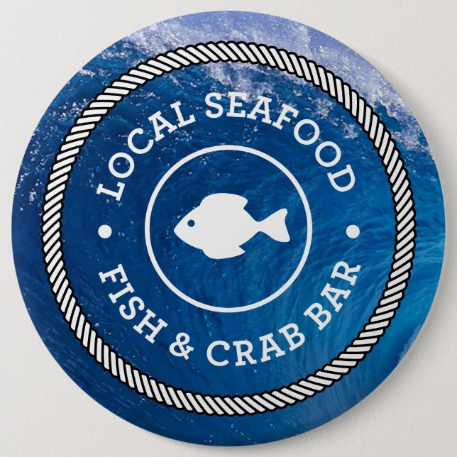 Local Seafood 1 Buttons Options (Front)