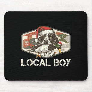 Local Southern Boy Duck Hunting Black Lab Outdoor  Mouse Pad