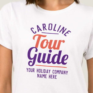 Local Tour Guide T-Shirt. Tour Company T-Shirt