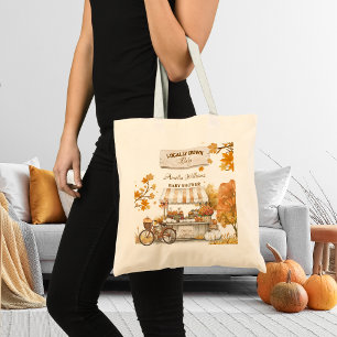 Locally Grown Autumn Harvest Baby Shower Tote Bag