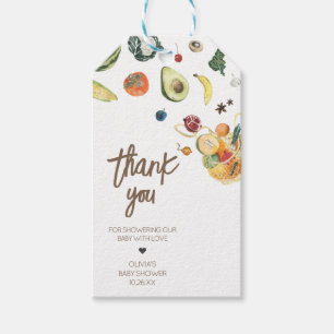 Locally Grown Baby Farmers Market Favour Tags