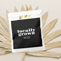 Locally Grown Baby | Modern Black 100% Organic
