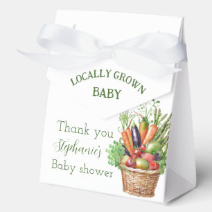 Locally Grown Baby Shower Farmers Market Favour Box