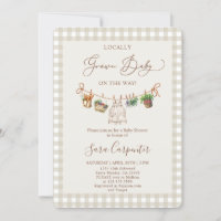 Locally Grown Baby Shower