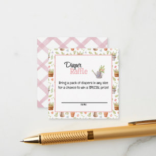 Locally Grown Diaper Raffle Card