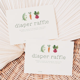 Locally Grown Diaper Raffle Card