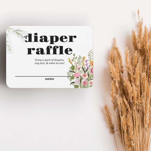 Locally Grown | Diaper Raffle Insert | Floral (Creator Uploaded)