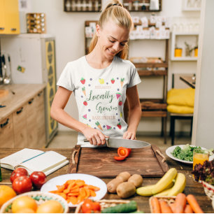 Locally Grown Farmer's Market Baby Shower T-Shirt