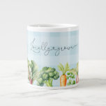 Locally grown Farmers market blue baby shower Large Coffee Mug<br><div class="desc">Locally grown Farmers market blue baby shower Giant Coffee Mug
Matching items are available.</div>
