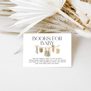 Locally Grown, Farmers Market Books for Baby Enclosure Card