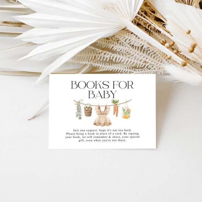 Locally Grown, Farmers Market Books for Baby Enclosure Card (Creator Uploaded)