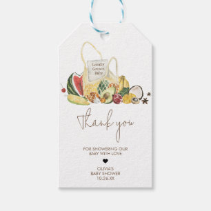Locally Grown Farmers Market Favour Tags