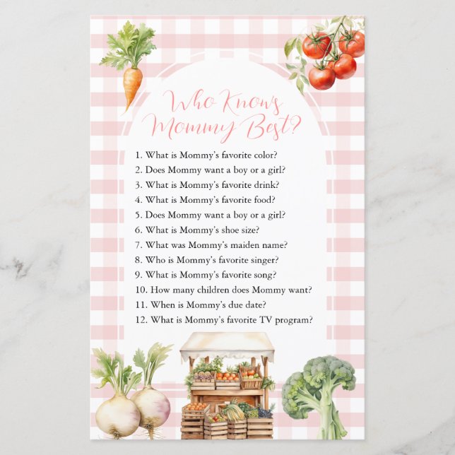 Locally Grown Fresh Market Mummy Best Game (Front)