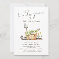 Locally Grown Garden Baby Shower