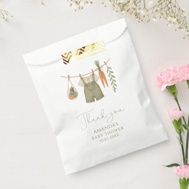 Locally Grown Gender Neutral  Baby Shower Favour Bags (Sealed)