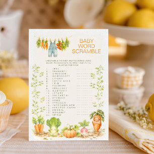 Locally Grown Little Sprout Baby Word Scramble Gam