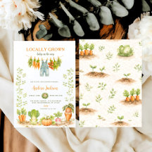 Locally Grown Little Sprout Garden Baby Shower